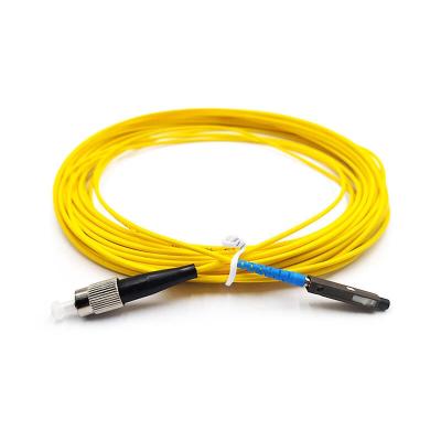 FC To MU Optical Fiber Patch Cord 900um Modular TIA 604-3 Singlemode 0.2dB