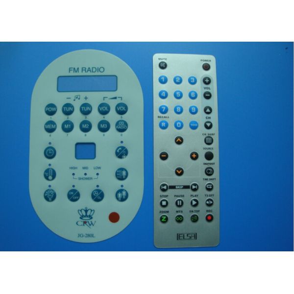 Thin Film Control Board Tactile Membrane Switches , Customizable Keypad