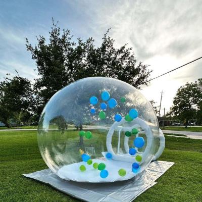 Commercial Casa de bolhas inflável Festas Decoração Balão de cúpula de PVC transparente