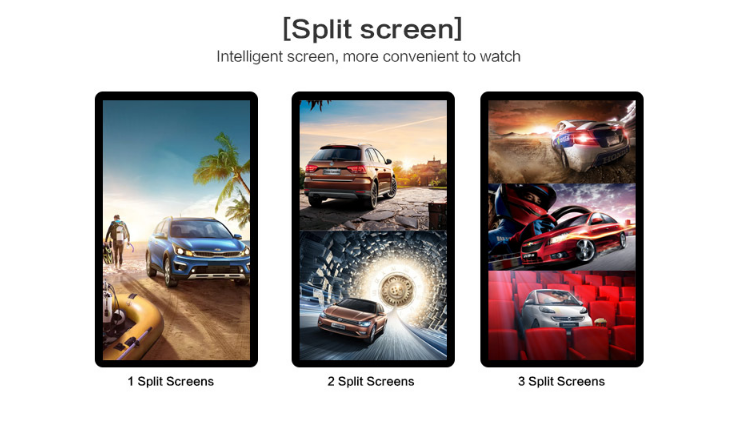 18.5-98 Inch Remote Control Digital Advertising Lcd Screens , High Brightness Flat Touch Screen Monitor