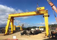 Pórtico dobro Crane Track Mounted da viga do trole elétrico interno exterior