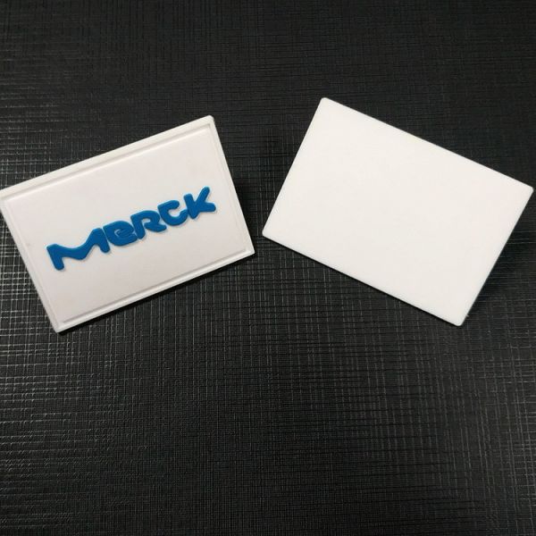 3D персонализировало логотип шить напечатанный PVC латает выбитые значки силикона