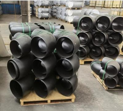 A extremidade de ASME B16.9 soldou o cotovelo de aço do preto dos encaixes de tubulação SCH10 SCH20 STD SCH40 SCH80