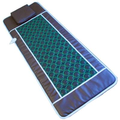 Tourmaline Amethyst Crystal Far Infrared Heating Mat Massage Bed Pad With Germanium Stone