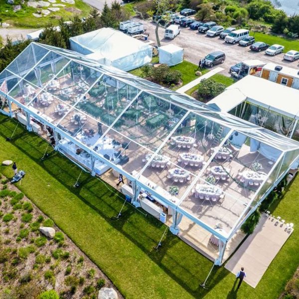 Outdoor Event 30x50 Wedding Tent Marquee Clearspan Aluminum Frame
