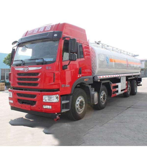 12 Wheelers FAW J5M 8x4 Oil Tanker Truck With CA6DK1 Engine And FAST Transmission