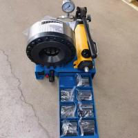 1 pouce Durable machine de crimping de tuyau manuel produisant une pression maximale de 35Mpa satisfaction