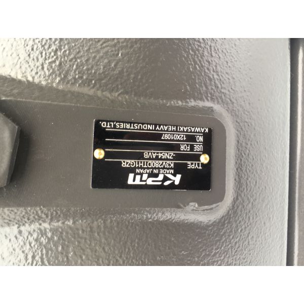 EC700 Excavator Hydraulic Parts Main Pump Kawasaki K3V280DTH1GZR-ZN54-AVB