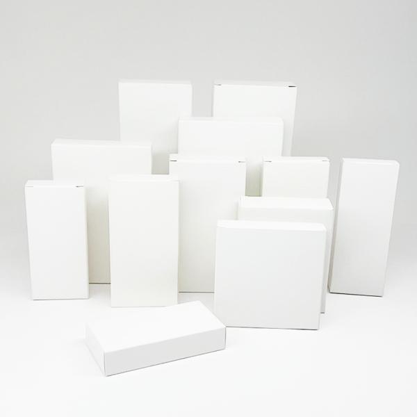 Minimalist White Customized Set Stackable Blank Packaging Boxes For Jewelry Cosmetics Small Gifts