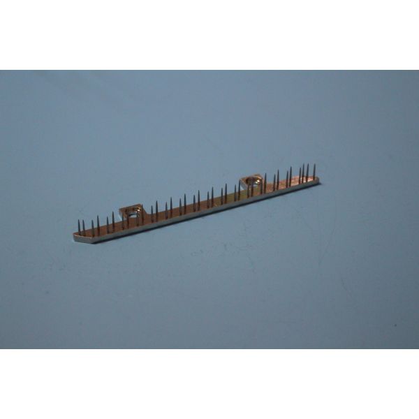 Finishing Setting Machine Parts Stenter Pin Bar Needle Plate 36 Pins Bruckner Stenter Parts Copper Material