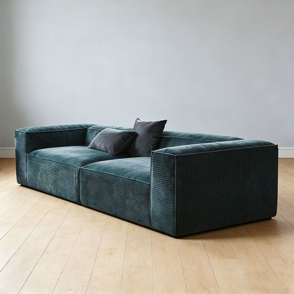 Luxury Modern Convertible Vacuum Pack Modular Sofa Set Compressed Fabric For Living Room Apartment Hotel Villa School