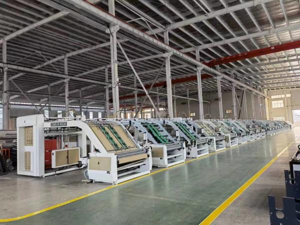 Long Service Life User-friendly Cardboard Flute Laminating Machine Manufacturing Plant