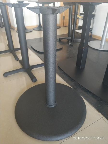 High Precision Pedestal Table Base Dia 3'' Column Round Shape ISO9001 Listed