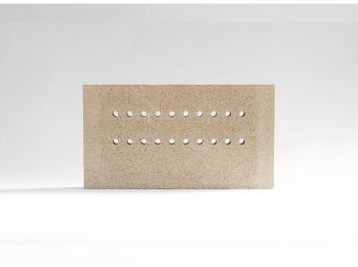 Vermiculite Furnace Insulation Panels Lightweight Sand Yellow Color