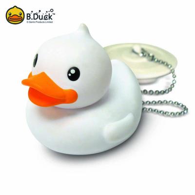Promotional Rubber Duck Toy , Bath Plug With Floating Duck OEM