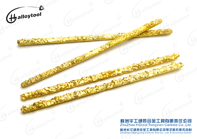 Смолотый электрод заварки карбида вольфрама YGU70 финиша 450mm