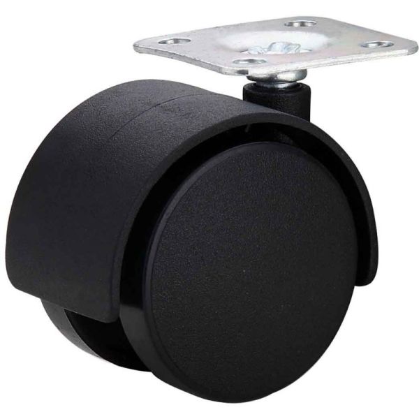 40mm nylon dual wheel furniture casters