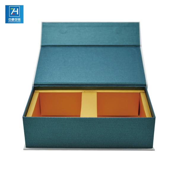 Tea Packing 1200gsm Debossing Magnetic Closure Gift Boxes