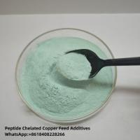 Peptide de cuivre chélate Pcu-15 poudre verte minéral organique cuivre