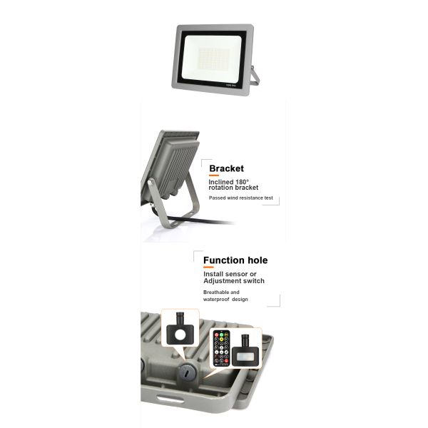 яркость приведенная безопасностью света потока высокого люмена 50W на открытом воздухе водоустойчивая супер