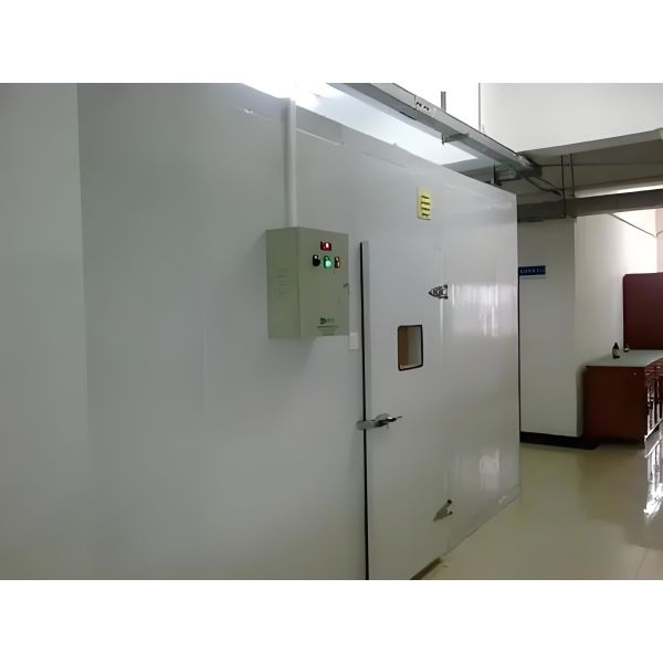 Sala de congelação 220V/380V com alarme de temperatura/umidade e material de isolamento de espuma de poliuretano