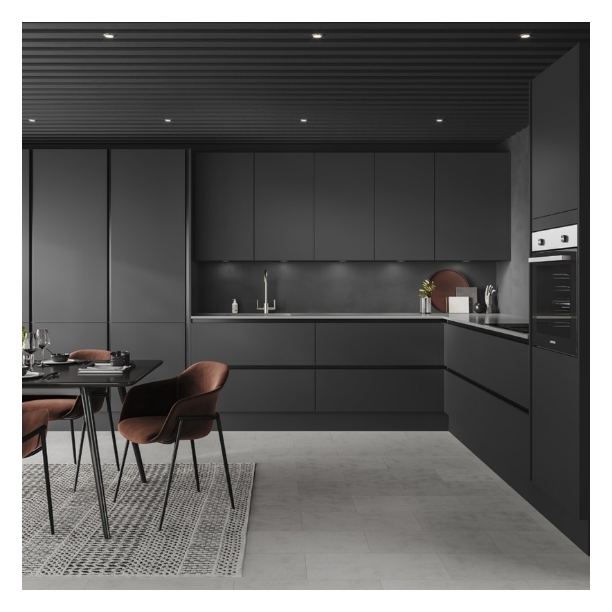 Custom American Modular Kitchen Cabinet with Modern Design and Toe Kick Accessories