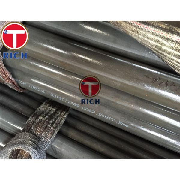 GCr15 100Cr6 Seamless Steel Tube , Precision Cold Rolled Steel Tube For Auto Parts