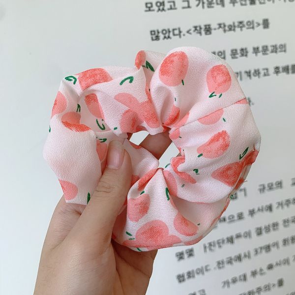 Cloth Stretchy Hair Ties Bobbles Rope Large Intestine Girl Horsetail Head  HSTSW0002