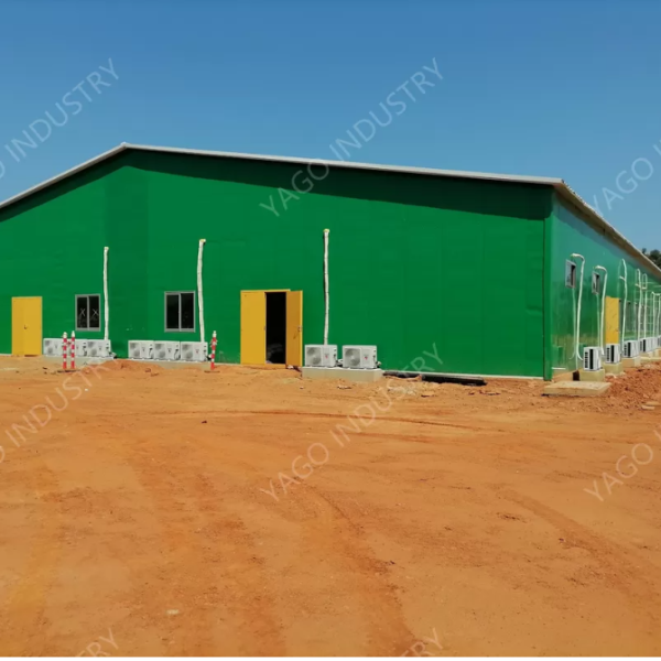 Agricultural Prebuilt Metal Buildings Warehouse Steel Structure OEM