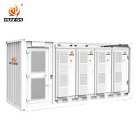 Conception modulaire ESS en conteneur 1MWh Capacité 20 pieds Taille Plage de tension 400-800V pour l'intégration éolienne solaire