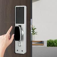Fechaduras de porta de hotel inteligentes sem chave, totalmente automáticas, com cartão RFID, acesso NFC