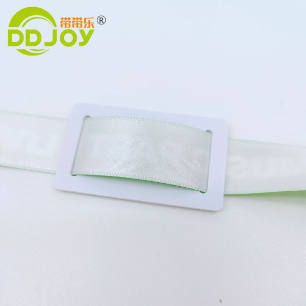 Custom Size and Logo RFID Polyester/Ribbon Wristband for Concert Party Festival Events