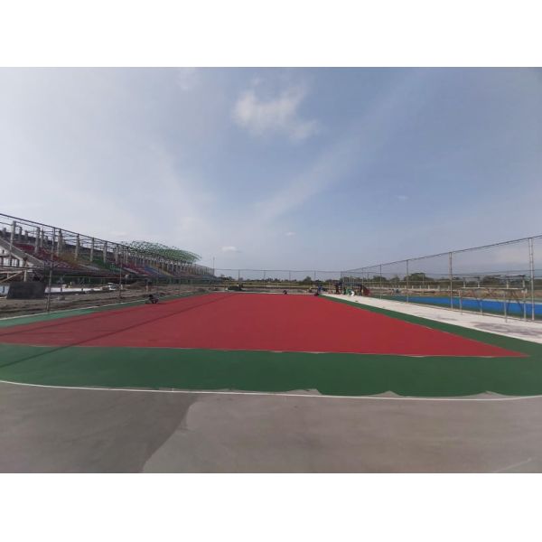 Поверхность Multi теннисного корта цели на открытом воздухе акриловая водоустойчивая
