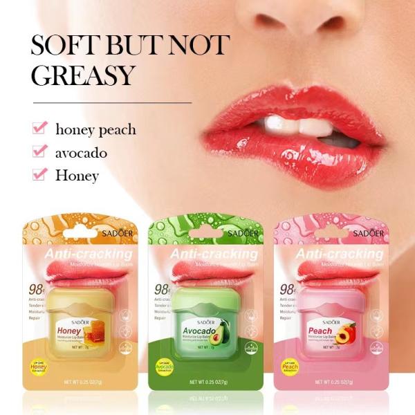 7g Lip Moisturizers Long Lasting Night Treatments Lip Care Balm Chapped Cracked Lips