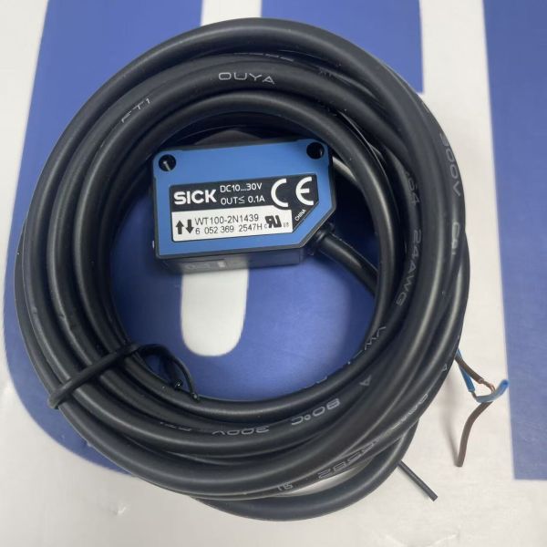 SICK WT100-2N1439 | Mini Photoelectric Sensor, 1.2m Range, NPN