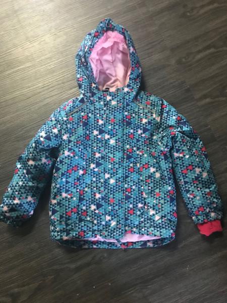 86/92  98/104 Long Front Zipper Kid's Outdoor Jacket Two Color In Stock