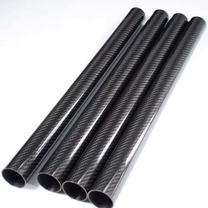 Roll Wrapped 3K Carbon Fiber Tubes | Lightweight Carbon Fiber Pipes