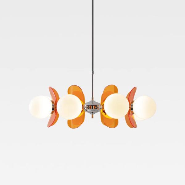 Nordic Middle Ancient Acrylic Beans Pendant Lamp Living Room Dining Room Study Restaurant lamp(WH-AP-548)