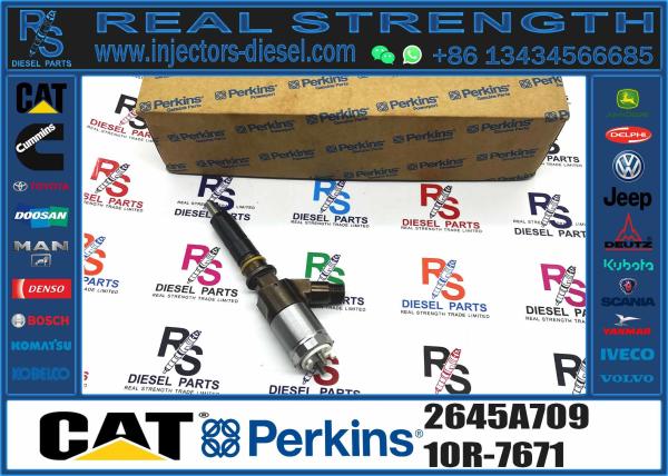 320D Diesel Common Rail Fuel Injectors 10R-7672 320-0680 For Caterpillar CAT C4.4 C6.6 Engine PERKINS 2645A747