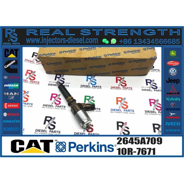320D Diesel Common Rail Fuel Injectors 10R-7672 320-0680 For Caterpillar CAT C4.4 C6.6 Engine PERKINS 2645A747