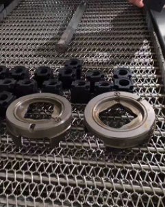 High Tensile Strength Drying Mesh Belt Stainless Steel Wire Conveyor Belt For Industrial Drying Tunnel