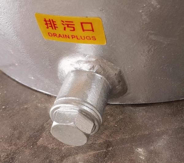 Main Engine Sea Water Strainer Szie-8-Dn200 Carbon Steel Body Stainless Steel Filter