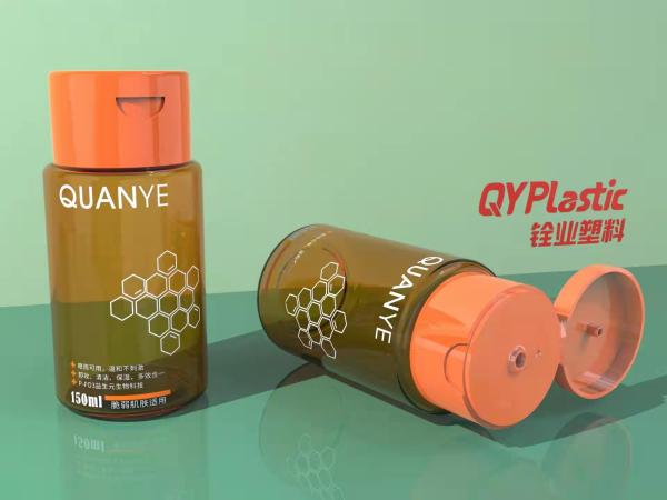 Wooden Lid Foam Pump Plastic Cosmetic Bottles 1000ml For Cream Serum