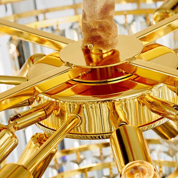 Creative Led Chandelier For Live Room 2021 Luxury Crystal Lamp Rectangle princess chandelier(WH-CY-217)