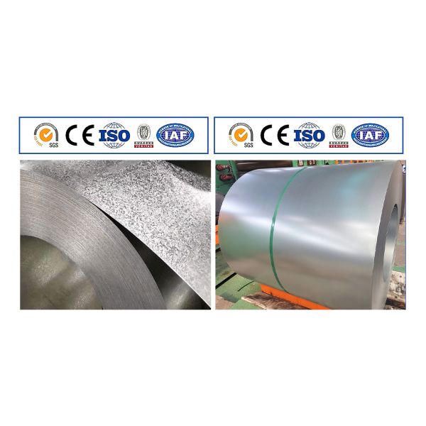 0.16mm bobina galvanizada SGCC Sgch G550 Dx51d Dx52D Dx53D