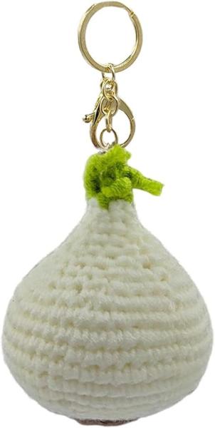 Crochet Plush Keychain - Keychain Accessory Handmade Bag Charm Key Chain Car Keyring Charm Handbag Bag Purse Pendant