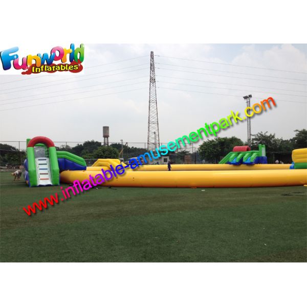 CE 0.9mm Pvc Tarpualin Inflatable Water Toys / Inflatable Aqua Sport For Funny