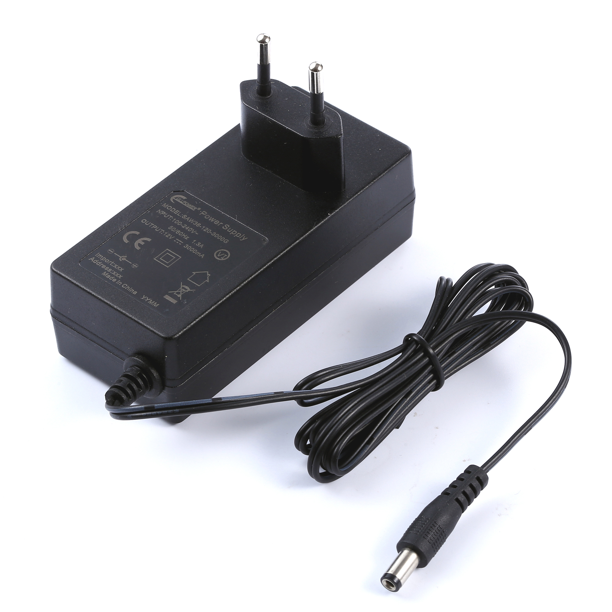 штепсельные вилки переходника 12V 4A 15V 3A 24V 2A силы 48W 9V 5A переключая Multi