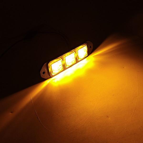 Waterproof Rate IP67 Universal Side Marker Light Head for Vehicle LED Warning Light