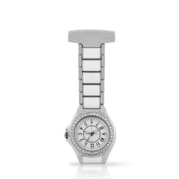 Nurses Watch High-Quality Diamond Quartz Pocket Doctor Clock Brooch Nurse Fob Watch Hospital Gift Fashion